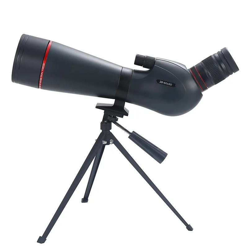 Menzil Bulucu Retikül ile 20-60x80ed Monoküler Teleskop Hedef Kapsamı